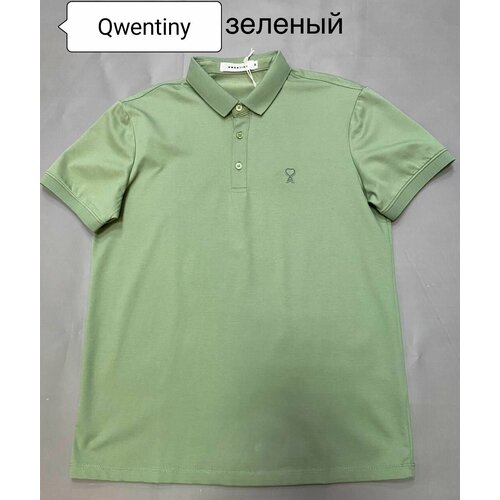 Поло QWENTINY, размер 2Xl, светло-зеленый