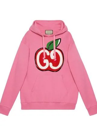 Gucci худи с принтом GG Apple
