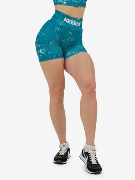 Шорты спортивные женские Ne High waisted leggings shorts 5″ HAMMIES 615, Зеленый
