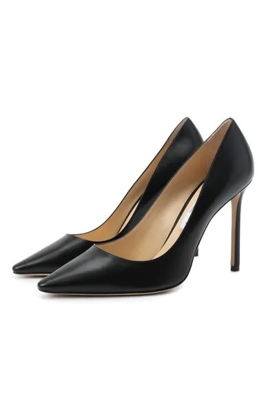 Кожаные туфли Romy 100 Jimmy Choo