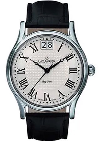 Швейцарские наручные  мужские часы Grovana 1727.1532. Коллекция Traditional