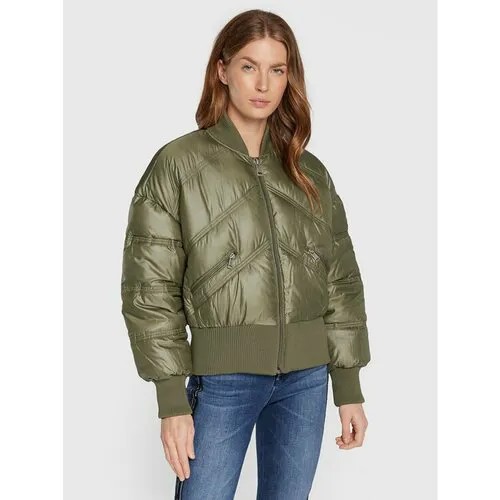 Пуховик GUESS, размер XL [INT], хаки