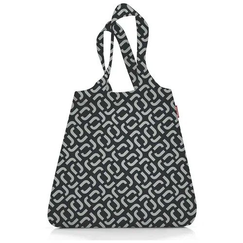 Сумка складная Mini maxi shopper signature black