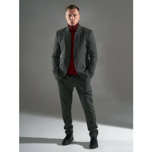 Костюм SKOS Fashion , размер 48 , серый