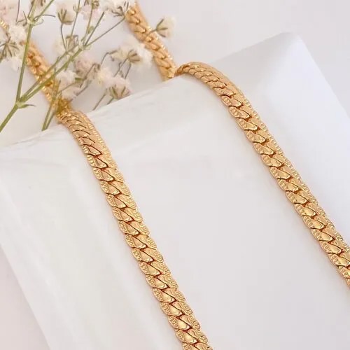 Цепь XUPING JEWELRY, бижутерный сплав, длина 50 см., золотой