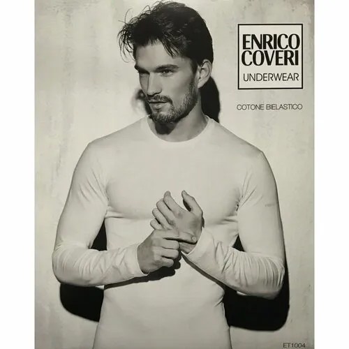 Лонгслив Enrico Coveri, размер 50, черный