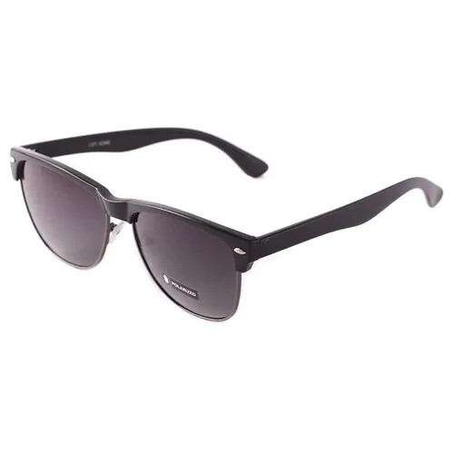Солнцезащитные очки A-Z, овальные, оправа: пластик, с защитой от УФ, поляризационные, черный