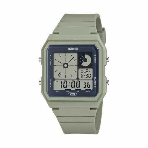 Наручные часы CASIO Collection Casio LF-20W-3A, серый, зеленый