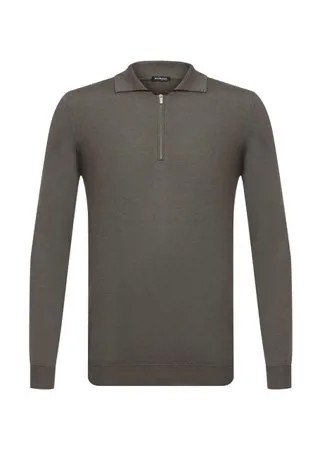 Поло из кашемира и шелка Kiton
