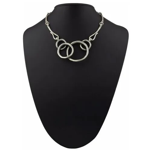 Колье OTOKODESIGN, серебристый