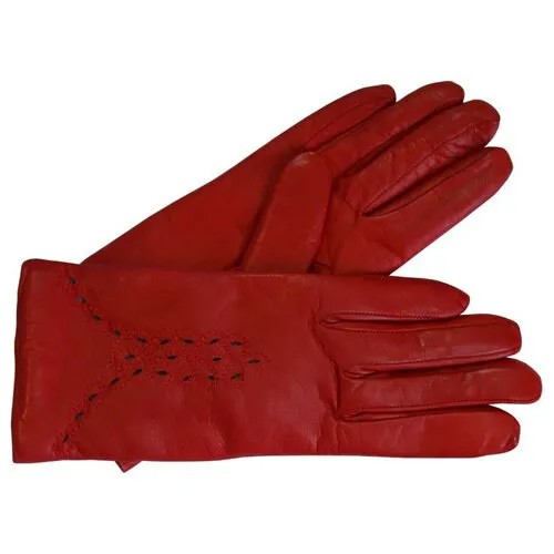 Перчатки GILDA TONELLI демисезонные, размер 8,5, красный