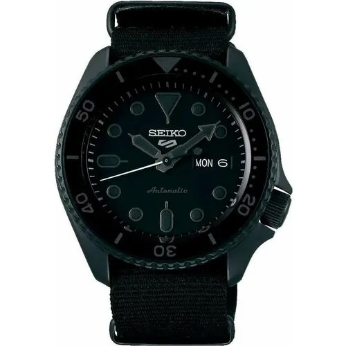 Наручные часы SEIKO 5 Sports SRPD79K1, мультиколор, черный