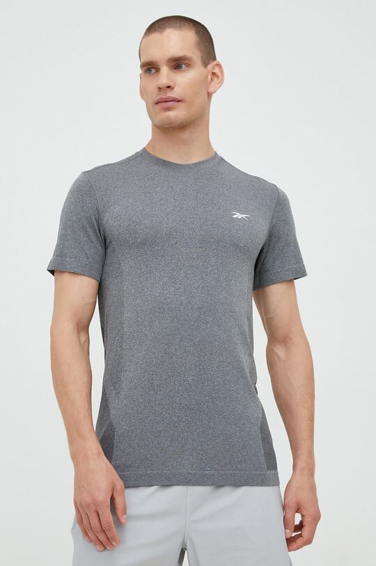 Футболка United by Fitness MyoKnit для тренировок Reebok, серый
