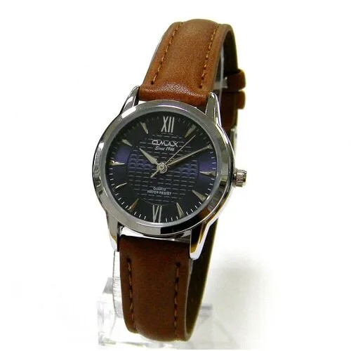 Наручные часы OMAX, серебряный, коричневый