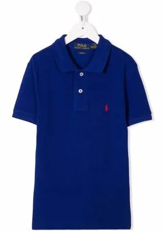 Ralph Lauren Kids рубашка поло с вышитым логотипом