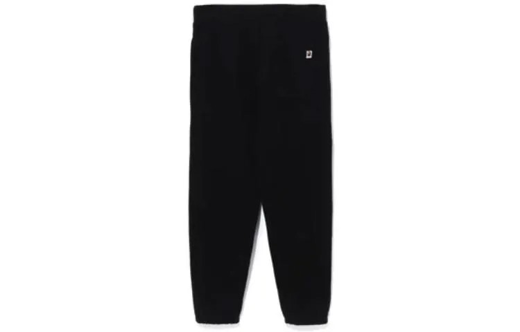 BAPE College Широкие спортивные штаны A Bathing Ape, черный