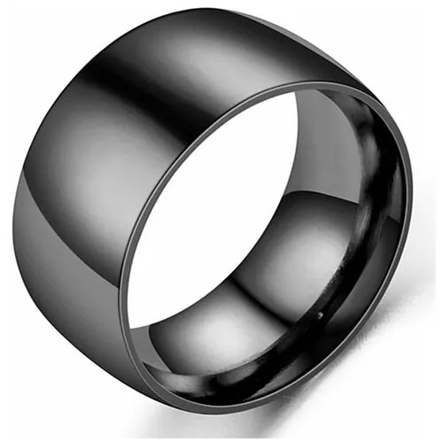Кольцо помолвочное TASYAS, размер 17.5, черный