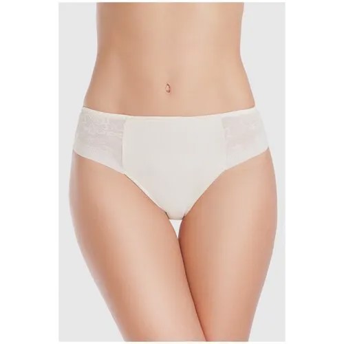 Vis-a-Vis Трусы слипы средней посадки, размер M, beige