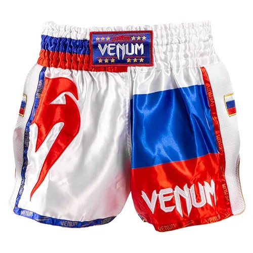 Шорты для тайского бокса Venum MT MT Russian Flag (XS)