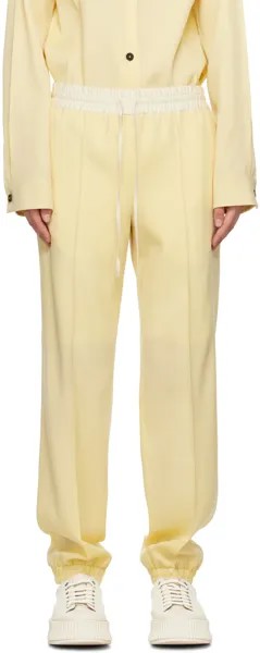 Желтые брюки-галифе Jil Sander
