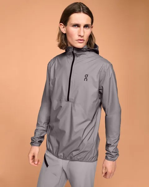 Куртка-анорак On Running Waterproof, серый
