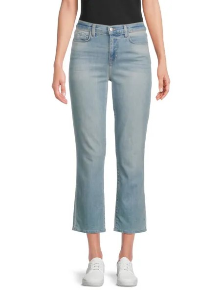 Укороченные джинсы-сигареты Alexia с высокой посадкой L'Agence, цвет Melrose