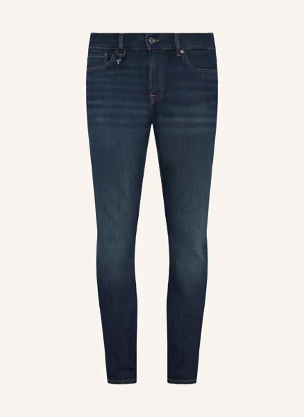 Джинсы узкого кроя 7 For All Mankind, синий