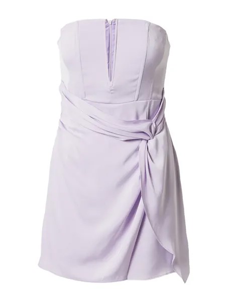 Коктейльное платье Misspap, пастельно-фиолетовый