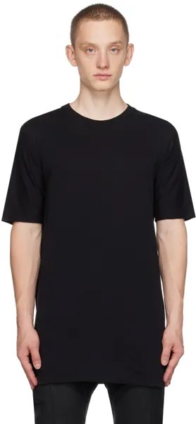 Черная футболка с круглым вырезом 11 by Boris Bidjan Saberi