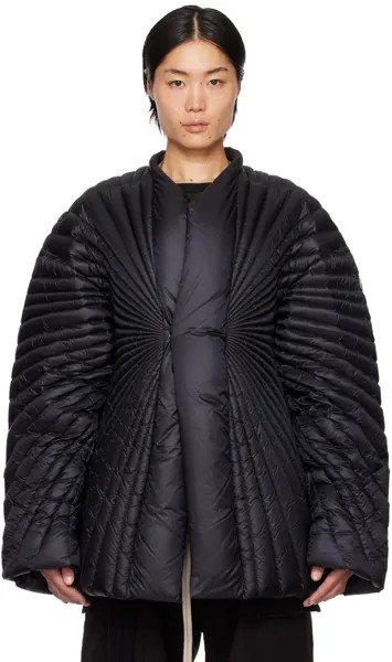 Moncler Пуховик Radiance Rick Owens, цвет Black