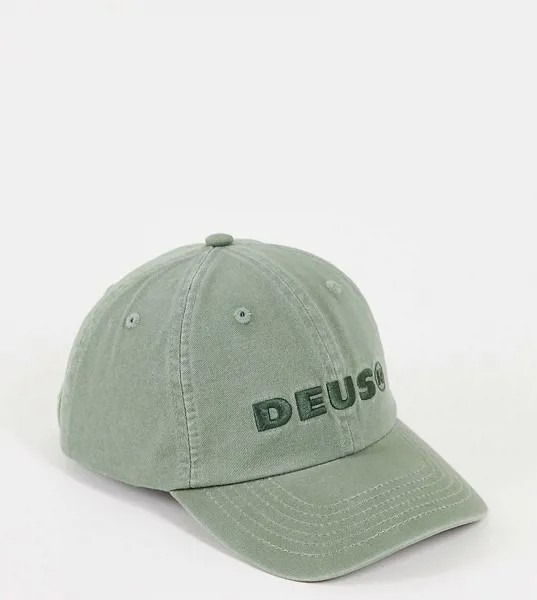 Зеленая кепка в винтажном стиле Deus Ex Machina – эксклюзивно для ASOS-Зеленый цвет