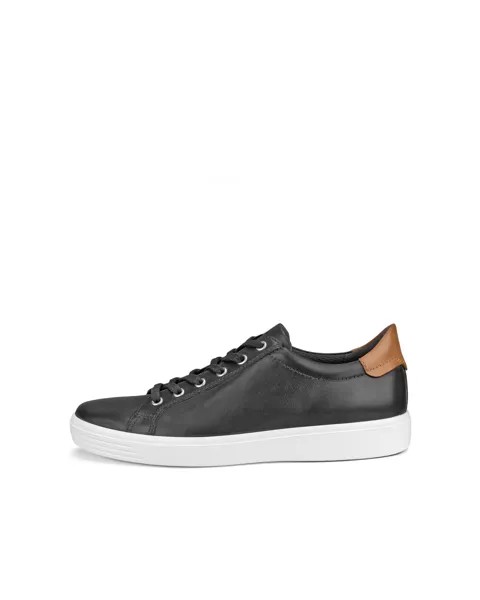 Мужские кроссовки ECCO SOFT CLASSIC, цвет Moonless/Lion