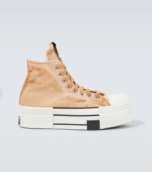 Кроссовки DBL DRKSTAR Chuck 70 из коллаборации с Converse Drkshdw By Rick Owens, желтый