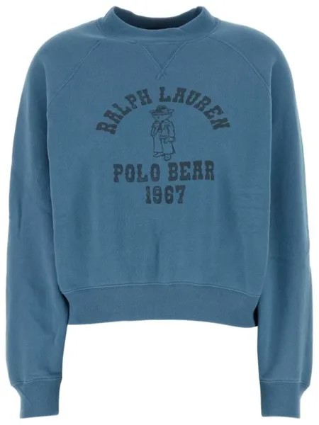 Polo Ralph Lauren толстовка Polo Bear с круглым вырезом, синий