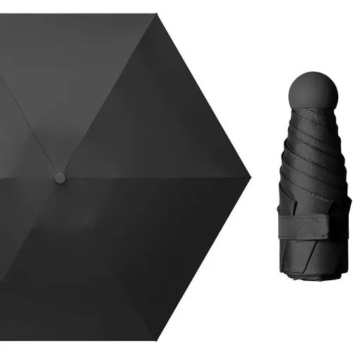 Мини-зонт механика, черный