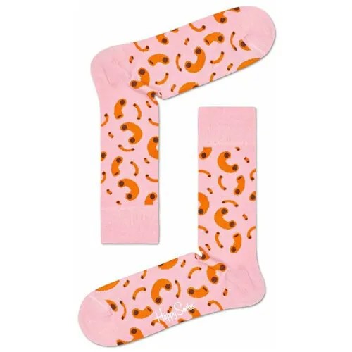 Носки Happy Socks, размер 36-40, розовый, мультиколор