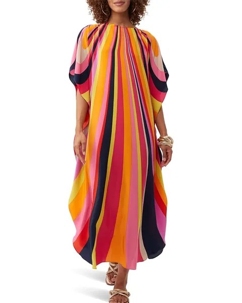 Платье Trina Turk Jalani Maxi Caftan, цвет Multi
