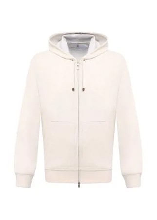 Толстовка из кашемира и хлопка Brunello Cucinelli