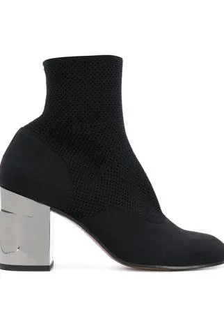 Clergerie block heel ankle boots