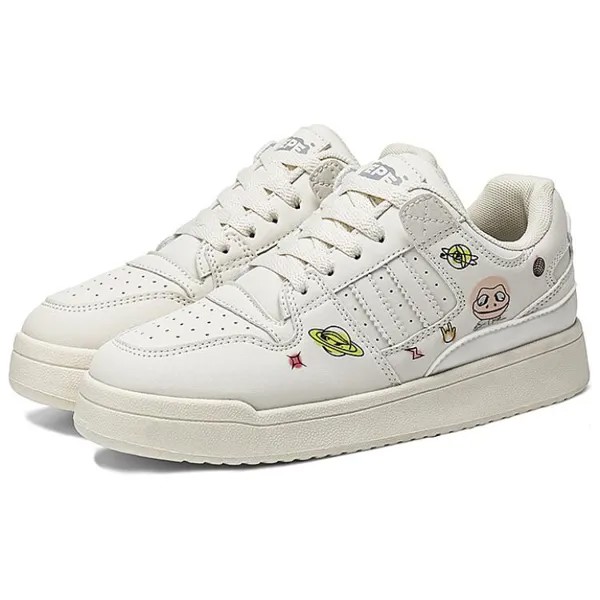 Кроссовки pepe the frog Skateboarding Shoes Women's Low-top, белый/черный