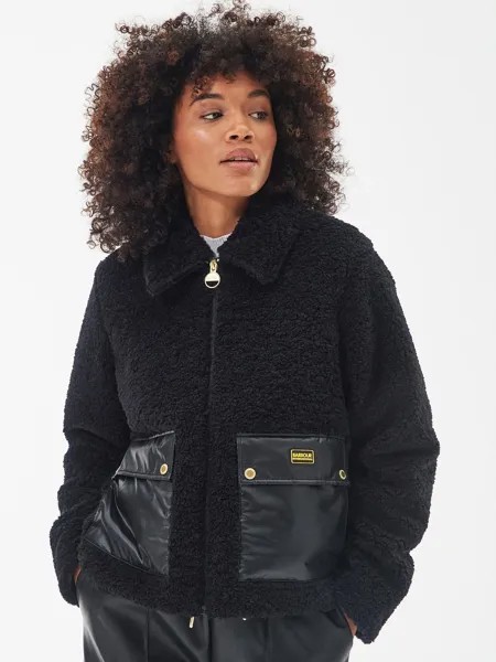Флисовая куртка Barbour International Morini, черная