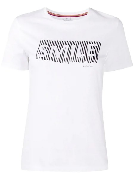 PS Paul Smith футболка с круглым вырезом и логотипом