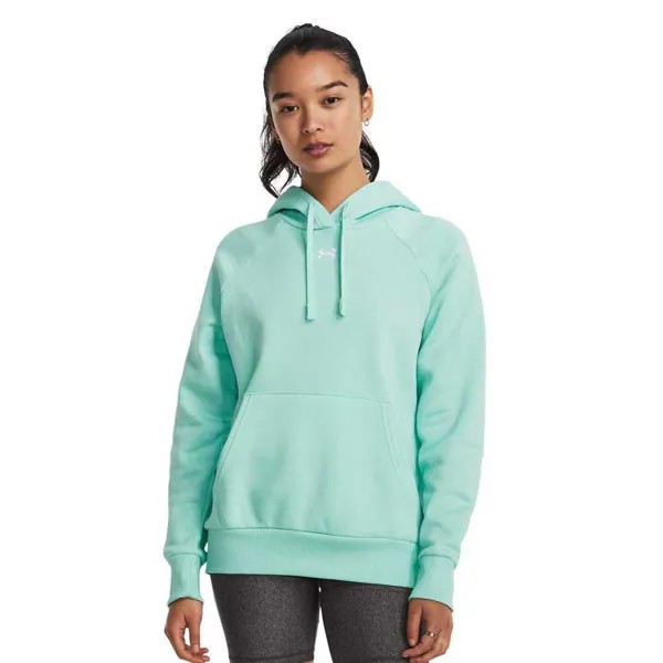 Худи Under Armour Rival Fleece, зеленый