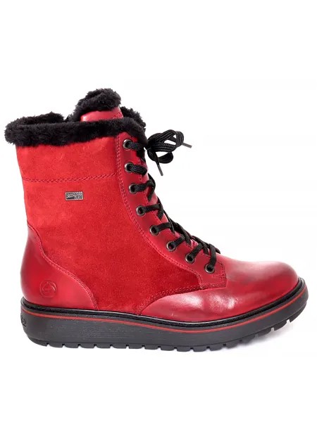 Ботинки Remonte женские зимние, размер 36, цвет бордовый, артикул D0U76-35