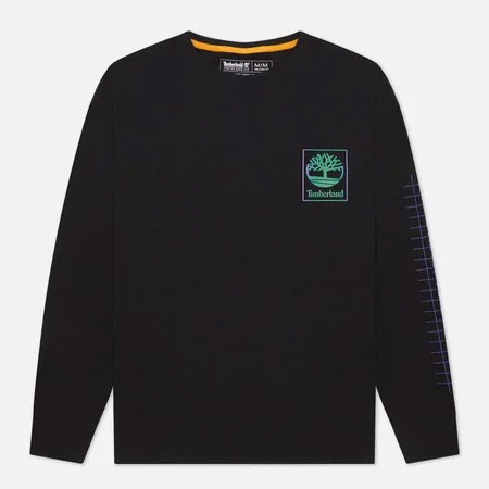 Мужской лонгслив Timberland YC NL Sky Graphic, цвет чёрный, размер XL