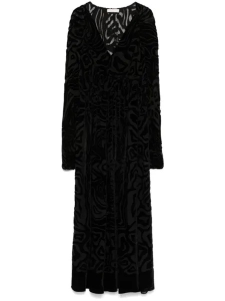 Ulla Johnson платье миди Elora, черный