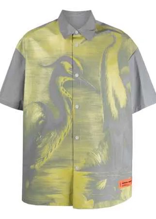 Heron Preston рубашка с короткими рукавами и принтом