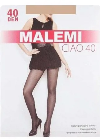 Колготки Malemi Ciao, 40 den, размер II, melon (бежевый), 4 пары