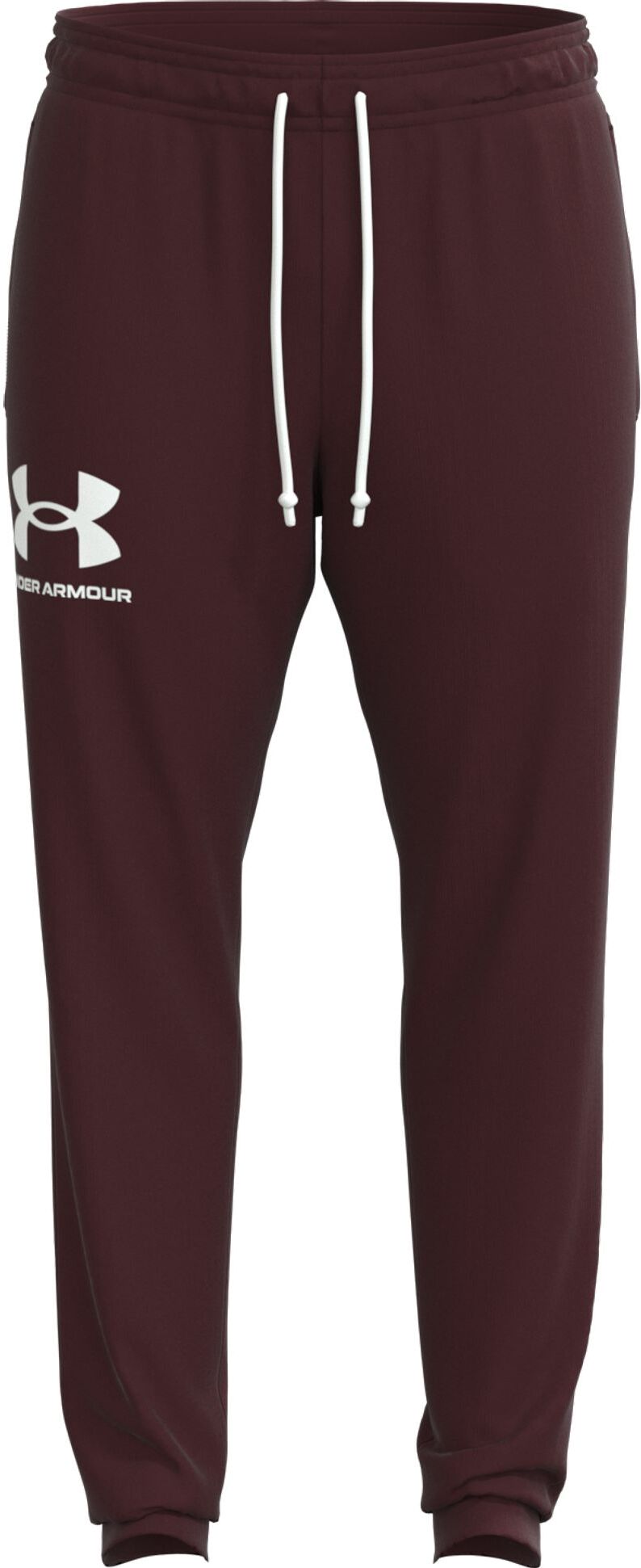 Спортивные брюки мужские Under Armour UA RIVAL TERRY JOGGER бордовые MD