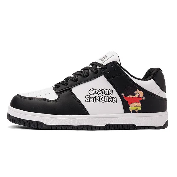 Кроссовки Crayon Shinchan/Crayon Shinchan Skateboarding Shoes Unisex Low-top, золотой
